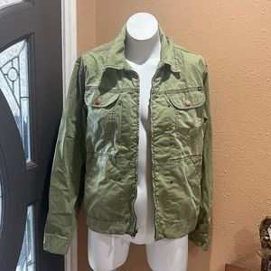Lucky brand green mens jacket